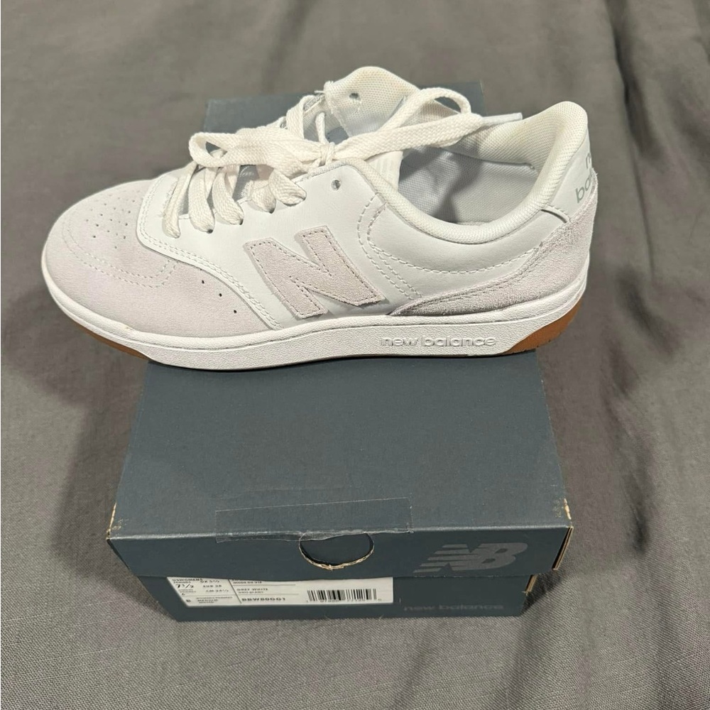 New Balance White Sneakers